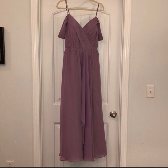 JJ House Bridesmaid’s Dress in color Wisteria - Picture 3 of 4